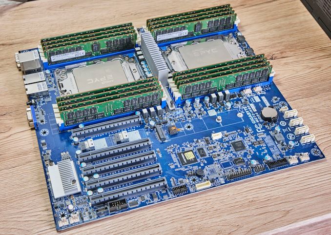 The GIGABYTE MZ72-HB0 (Rev 3.0) Motherboard Review: Dual